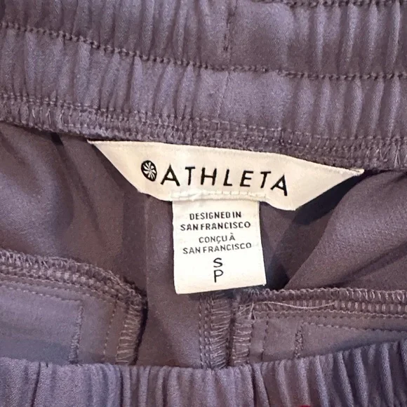 NWOT Athleta Stride Wide Leg Pants – Nightfall Purple Size Small - Picture 10 of 15